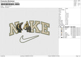 Nike Cricut Embroidery File 6 size