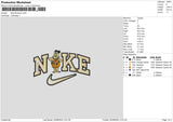 Nike Flinstone Embroidery File 6 sizes