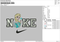 Nike Frozen02 Embroidery File 6 sizes