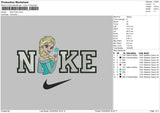 Nike Frozen02 Embroidery File 6 sizes