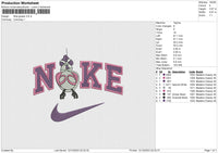 Nike Gwen Embroidery File 6 size