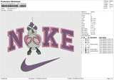 Nike Gwen Embroidery File 6 size