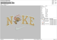 Nike Jerry V2 Embroidery File 6 sizes