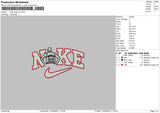 Nike Jordan V2 Embroidery File 6 sizes