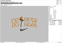 Nike Lollipop Embroidery File 6 sizes