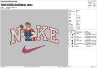 Nike Prince Embroidery File 6 sizes