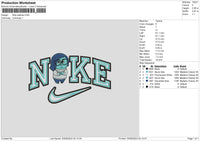 Nike Sadness Embroidery File 6 sizes