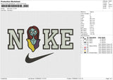 Nike Sally v3 Embroidery File 6 size