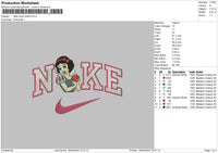 Nike Snow W Embroidery File 6 sizes