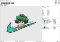 Nike x Deku Embroidery file 6 size