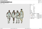 OKLAHOMA PLAYERS Embroidery File 6 size