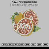 ORANGE FRUITH KITH