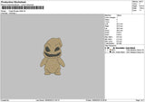 Oogie Chibi 1906 Embroidery File 6 sizes