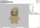 Oogie Chibi 1906 Embroidery File 6 sizes