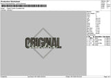 Originaltext V2 Embroidery File 6 sizes