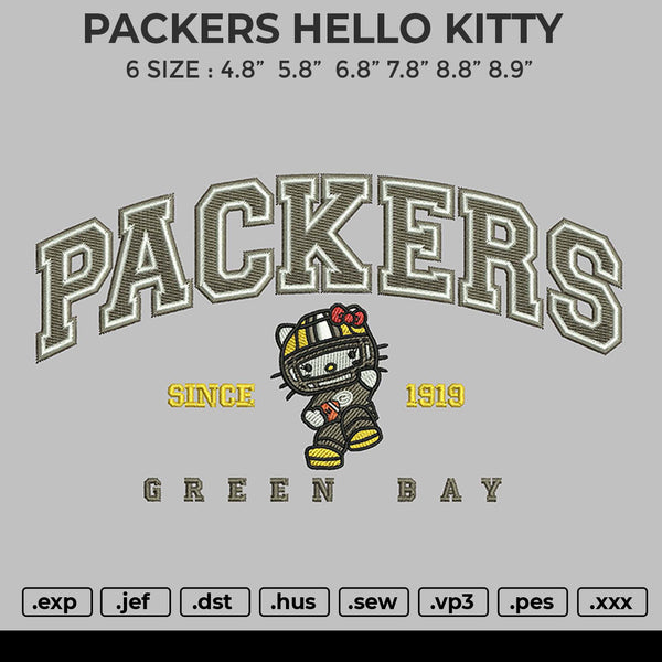 PACKERS HELLO KITTY