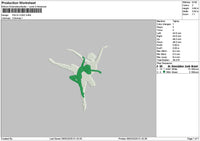 Dancecircle Embroidery File 6 sizes