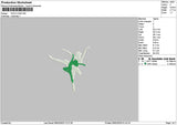 Dancecircle Embroidery File 6 sizes
