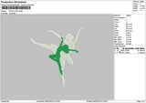 Dancecircle Embroidery File 6 sizes