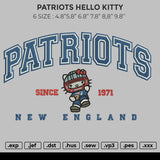 PATRIOTS HELLO KITTY