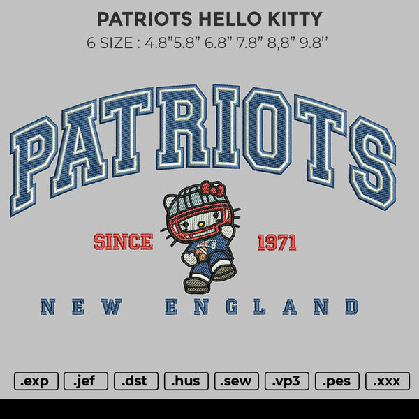 PATRIOTS HELLO KITTY