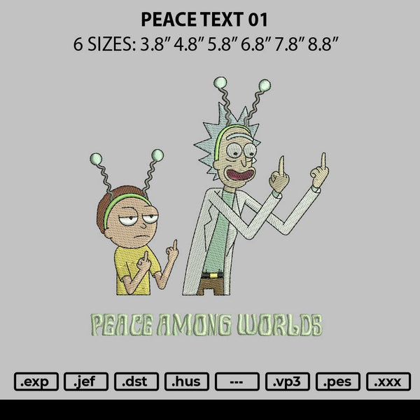 Peace text 01