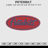 PETERBILT Embroidery