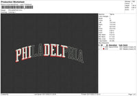PHILADEPHIA Embroidery