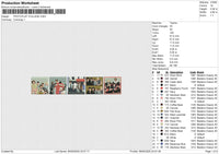 PHOTOFLAT COLLAGE Embroidery File 6 size