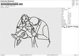 PHOTOLINE 080225 Embroidery File 6 size
