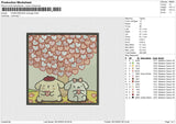POMPOMPURIN RECTANGLE Embroidery File 6 size