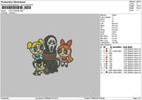 Ppg Scream Embroidery File 6 sizes