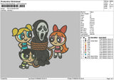 Ppg Scream Embroidery File 6 sizes