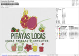 PTAYAS LOCA Embroidery File 6 size