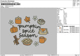 Pumpkintext 1508 Embroidery File 6 sizes