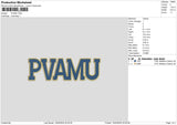 Pvamutext Embroidery FIle 6 sizes