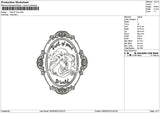 Ariel Outline 1903 Embroidery File 6 sizes
