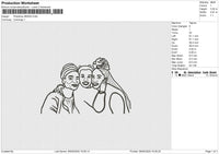 Photoline 060525 Embroidery File 6 size