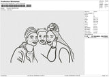 Photoline 060525 Embroidery File 6 size