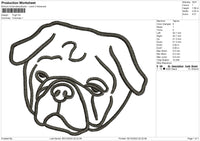 BUG3 Embroidery File 6 size
