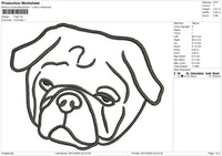 BUG3 Embroidery File 6 size