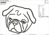 BUG3 Embroidery File 6 size