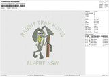 RABBIT TRAP Embroidery File 6 size