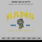 RAMS HELLO KITTY