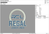 Rclcircle Embroidery File 6 sizes