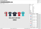 REAL CELTA DE VIGO Embroidery File 6 size