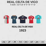 REAL CELTA DE VIGO Embroidery File 6 size