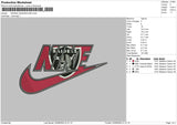 Nike Raiders 2309 Embroidery File 6 sizes