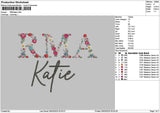 Rmatext Embroidery File 6 sizes