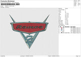 ROMEO 2 LOGO Embroidery File 6 size